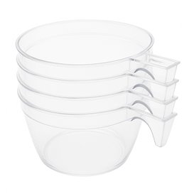 Tazza Riutilizzabile PS Cup Trasparente 90ml (50 Pezzi)