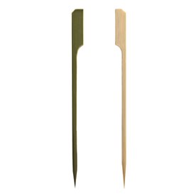 Stecchini in bambù "Golf" Naturale 18cm (50 Pezzi)