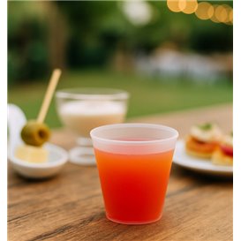 Bicchiere da Degustazione Trasparente Riutilizzabile in PP da 25 ml (2.000 Pezzi)