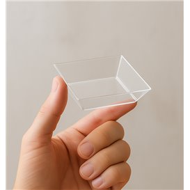 Piattino di Degustazione Trasparente PS 35ml (200 Pezzi)