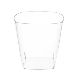 PS Mini Bicchiere in plastica Trasparente 150ml Altezza 7,1 cm (200 Pezzi)