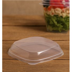 Coperchio Bombato per Ciotola Degustazione PS Trasparente 7,5x7,5cm (2.000 Pezzi)