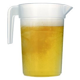 Caraffa in Polipropilene Trasparente 1.000ml (10 Pezzi)