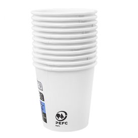 Bicchiere di Carta 4Oz/120ml Bianco Ø6,2cm (80 Pezzi)