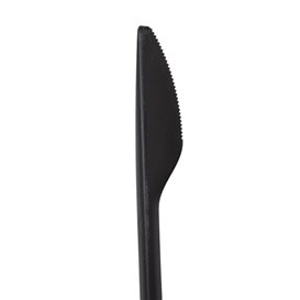 Coltello Riutilizzabile in PP Nero 17,8cm (1.000 Pezzi)