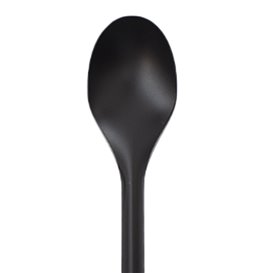 Cucchiaio Riutilizzabile in PP Nero 15cm (1.000 Pezzi)
