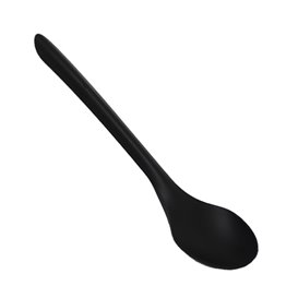 Cucchiaino Riutilizzabile in PP Nero 12,4cm (1.000 Pezzi)