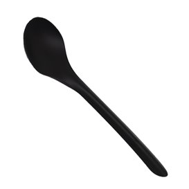 Cucchiaino Riutilizzabile in PP Nero 12,4cm (1.000 Pezzi)