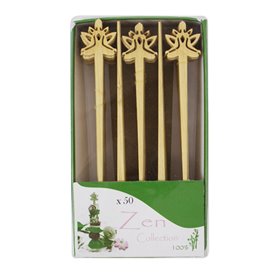 Stecchini in bambù “Bouddha 2” 12 cm in scatola (600 Pezzi)