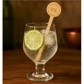 Agitatore per Bere in Bambù 0% Alcool 14cm (600 Pezzi)
