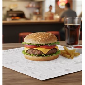 Carta Antigrasso Times 31x31cm (1.000 Pezzi)