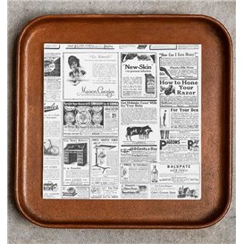 Carta Antigrasso Times 31x31cm (1.000 Pezzi)