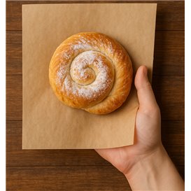 Carta Antigrasso Wrap Kraft in Dispenser 20,6x27cm (6.000 Pezzi)