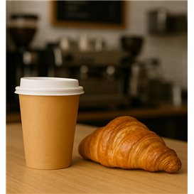 Bicchiere Carta 9Oz/290ml Kraft Ø8,0cm (1.000 Pezzi)