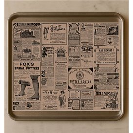 Carta Antigrasso Kraft Times 31x38cm (1.000 Pezzi)