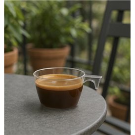 Tazza Riutilizzabile PS Cup Trasparente 90ml (900 Pezzi)