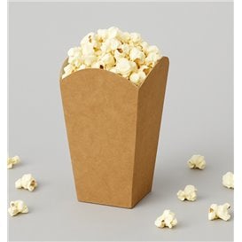 Scatola Pop Corn Grande Kraft 150g 8,7x13x20,3cm (25 Pezzi)