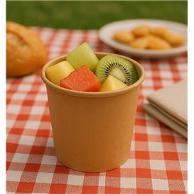 Contenitore Cartone Kraft per salse 100ml Ø7,3cm (1.000 Pezzi)