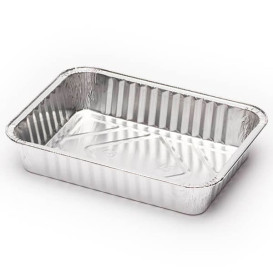 Contenitore Alluminio 590ml 187x137mm