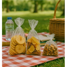 Sacchetti di Polietilene Senza Chiusura 10x25cm G100 (1000 Pezzi)