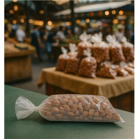 Sacchetti di Polietilene Senza Chiusura 15x30cm G100 (100 Pezzi)
