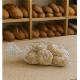 Sacchetti di Polietilene Senza Chiusura 16x22cm G100 (100 Pezzi)