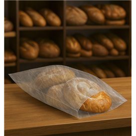 Sacchetti di Polietilene Senza Chiusura 25x35cm G100 (100 Pezzi)
