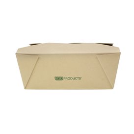 Scatola in Cartoncino Bamboo Kraft 14x12x6,5cm 1300ml (400 Pezzi)