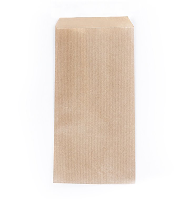 Busta Portaposate Kraft Vergata 11x24cm (100 Pezzi)