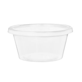Contenitore per Salse in PP Trasparente con Coperchio 60ml (1.000 Pezzi)