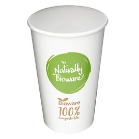 Bicchiere di Carta e PLA Bioware® 18Oz/540ml Ø9,0cm (50 Pezzi)