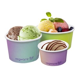 Coppetta di Carta per Gelato 4Oz/114ml (1.000 Pezzi)