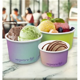 Coppetta di Carta per Gelato 4Oz/114ml (1.000 Pezzi)