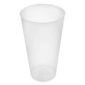 Bicchiere Riutilizzabile e Infrangibile Cocktail in PP Trasparente 470ml (525 Pezzi)