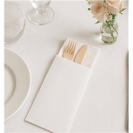 Busta Portaposate Bianca 9x24cm (1.000 Pezzi)