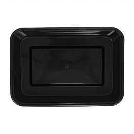 Contenitore Rettangolare in PP Nero 500ml 17,6x12,4x4cm (50 Pezzi)