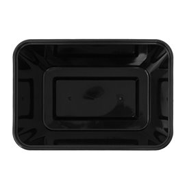 Contenitore Rettangolare in PP Nero 1.000ml 17,6x12,4x7cm (50 Pezzi)