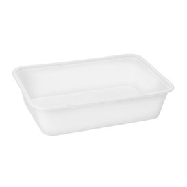 Contenitore Rettangolare in PP Bianco 17,4x11,6x3,5cm (25 Pezzi)