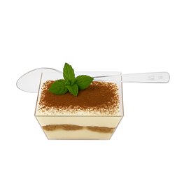 Cucchiaio da Degustazione PS Transparente 10cm (100 Pezzi)