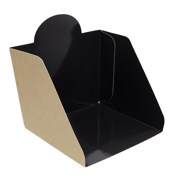 Paletta di Cartone per Hamburger 12x12x10cm (25 Pezzi) Paletta di Cartone per Hamburger 12x12x10cm (25 Pezzi)