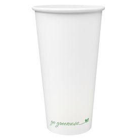Bicchiere di Carta Bianco 20Oz/600ml Ø9cm (50 Uds)