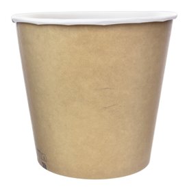 Secchio in cartone Kraft 2550ml (25 Pezzi) Secchio in cartone Kraft 2550ml (25 Pezzi)