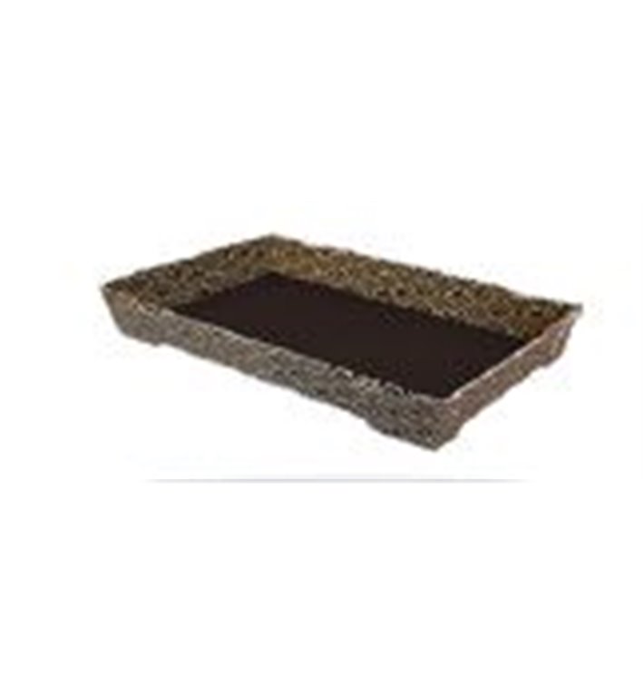 Vassoio per Sushi in Cartone ''Waves'' 22x9cm (12 Pezzi) Vassoio per Sushi in Cartone ''Waves'' 22x9cm (12 Pezzi)