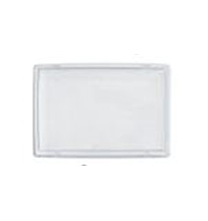 Coperchio Imballaggi Sushi rPET 22x9cm (12 Pezzi) Coperchio Imballaggi Sushi rPET 22x9cm (12 Pezzi)