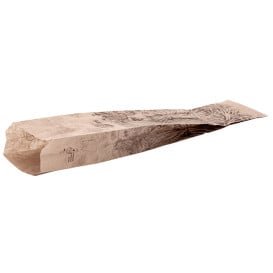 Sacchetto di Carta Kraft 9+5x50cm (100 Pezzi)