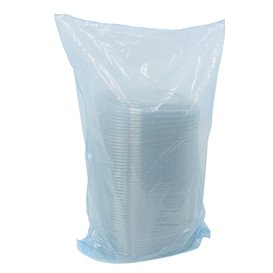 Coperchio di Plastica PET per Contenitori 19x15cm (50 Pezzi)