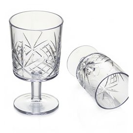 Bicchiere da Vino Riutilizzabile Durevole in Tritan “Firenze” 340ml (6 Pezzo)