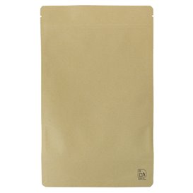 Sacchetto DoyPack di Carta con chiusura e finestra 16+8x26cm (1000 Pezzi)