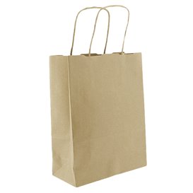 Buste Shopper in Carta 115g/m² 18+8x24cm (25 Pezzi)