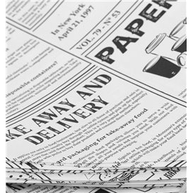 Cono di Carta Greaseproof Parchment 29,5cm 250g (100 Pezzi)